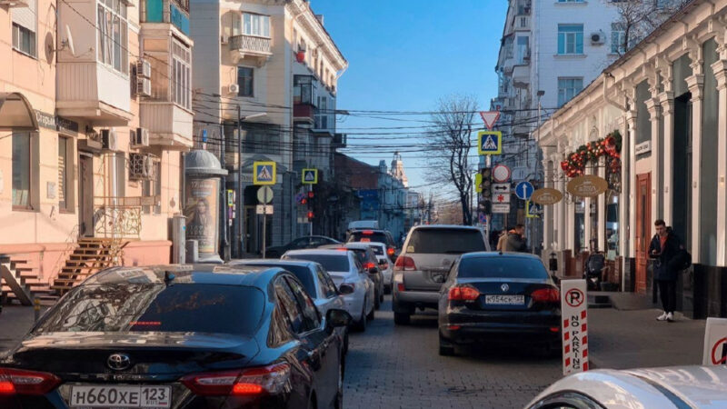 В Краснодаре представили эскиз пешеходной зоны по улице Чапаева