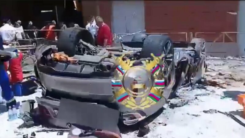 В Краснодаре приостановили работу парковки «Галереи», где упал автомобиль