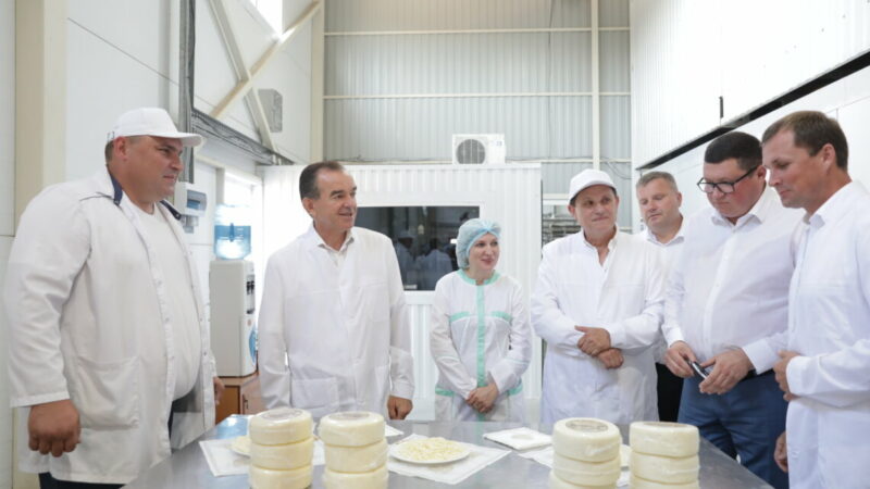 На Кубани в строительство молкомбината инвестируют 200 млн рублей