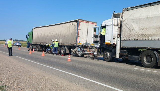 Водителя грузовика задержали по делу о ДТП с пятью жертвами на Кубани