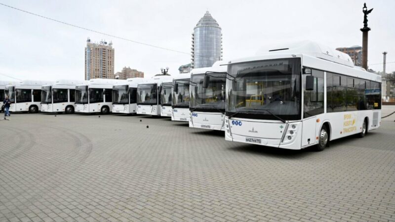 На Кубани с начала 2024 года закупили более 190 единиц общественного транспорта