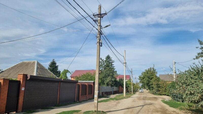 В Краснодаре по инициативному бюджетированию возвели 4,5 км сетей освещения