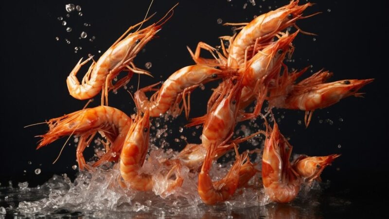 В Азовском море увеличилось количество креветок в 2024г.