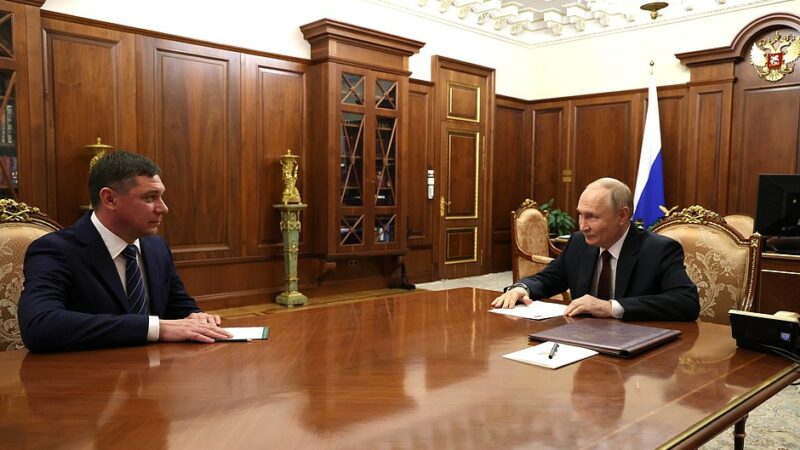 Путин назначил экс-мэра Краснодара Первышова врио главы Тамбовской области