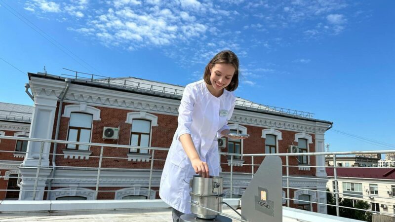 Кубанские ученые разработали уникальный уловитель для мониторинга пыльцы