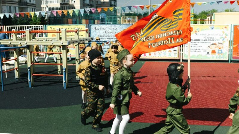 Подготовка к празднованию 80-летия Победы в детском саду-музее «Елочка»