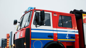 В Туапсе начали приводить в порядок улицы после пожара на нефтекомплексе