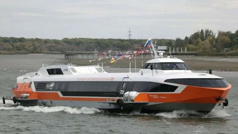 В Ростовской области навигация судов на подводных крыльях начнется 3 апреля