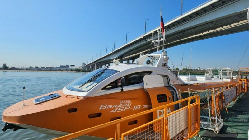 На Дону установили первый понтон для навигационного сезона 2026 года