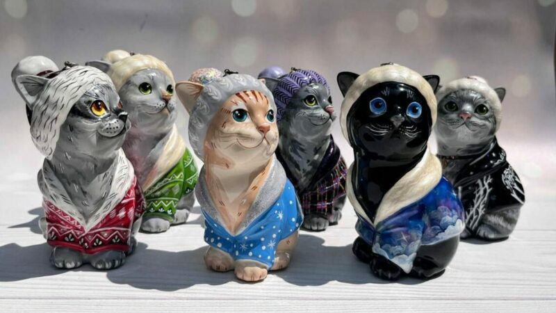 Керамические чудеса: как новогодние игрушки с юга России украсили елки по всему миру