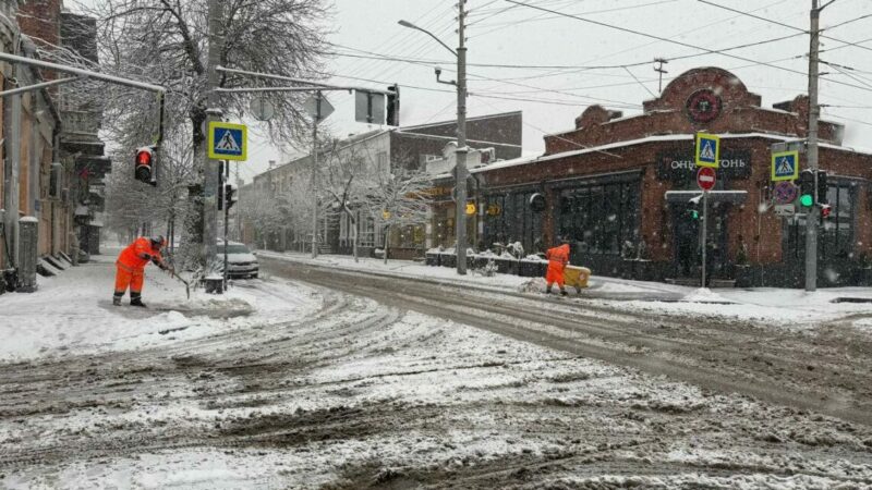 Штормовое предупреждение о дожде и мокром снеге объявили на Кубани