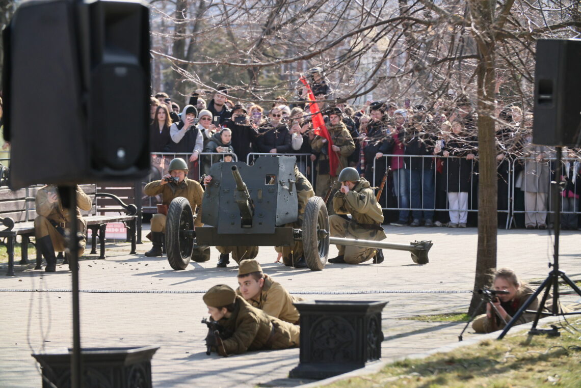 83 года спустя: реконструкция боя за освобождение Краснодара