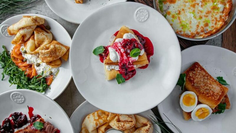 Блины на Масленицу — от южных шеф-поваров