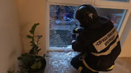 В Краснодаре от обломков БПЛА пострадали 11 квартир в четырех домах