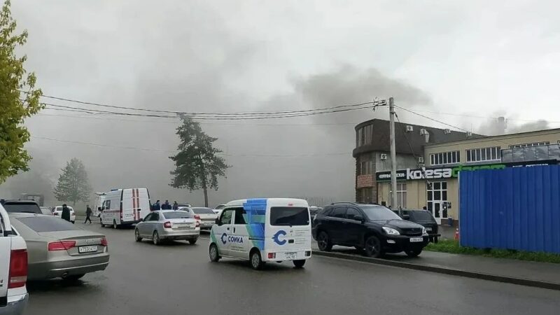 Три сотрудника «Светофора» пострадали в результате пожара в Армавире