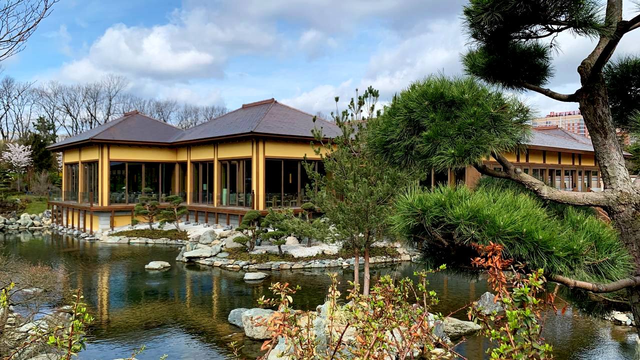 Японский сад в парке «Краснодар»
