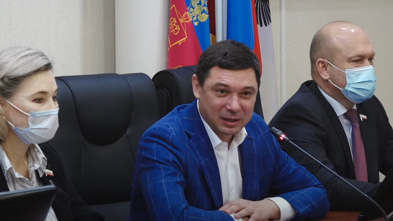 Депутат Госдумы Первышов встретился с главой Краснодара