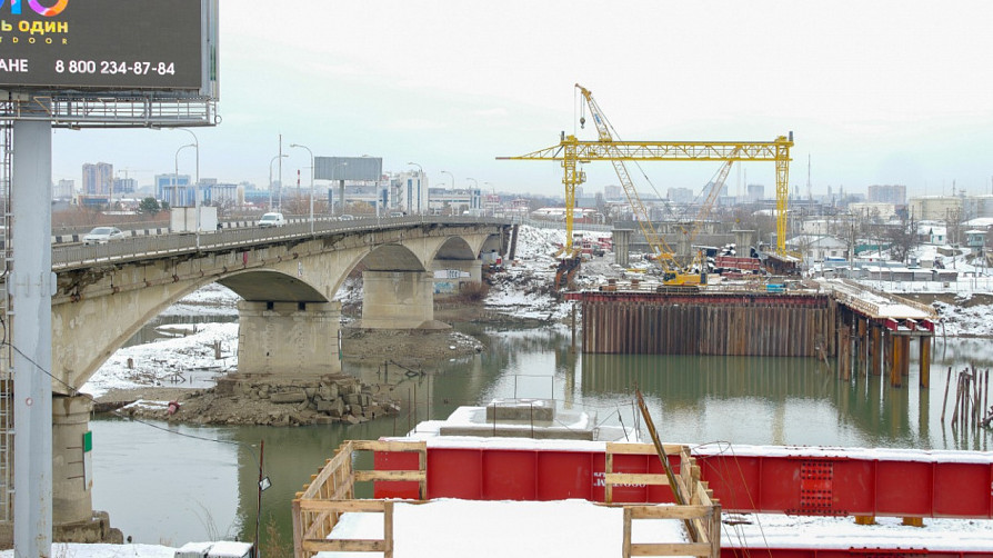 Возведение Яблоновского моста в Краснодаре в 2021 году ускорят в 2,5 раза
