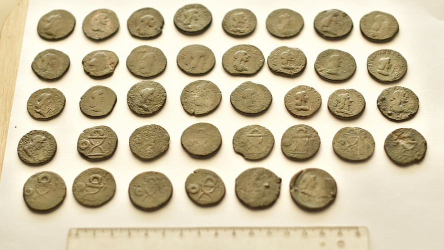 На Кубани на месте реконструкции дороги нашли античные монеты