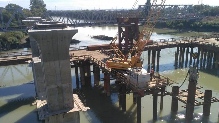 Власти Кубани подтвердили планы достроить новый Яблоновский мост в 2023 году