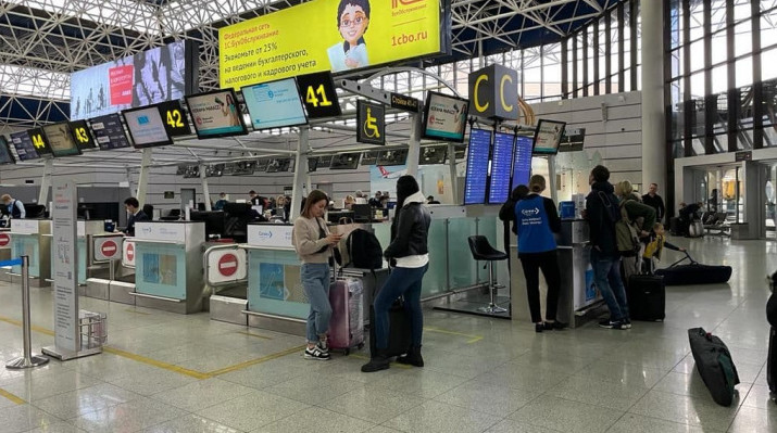 За четыре дня аэропорт Сочи обслужил 74 тыс. пассажиров