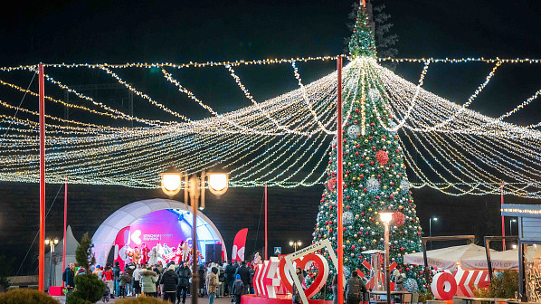 Сочи за новогодние каникулы 2023 года посетило более 200 тыс. туристов