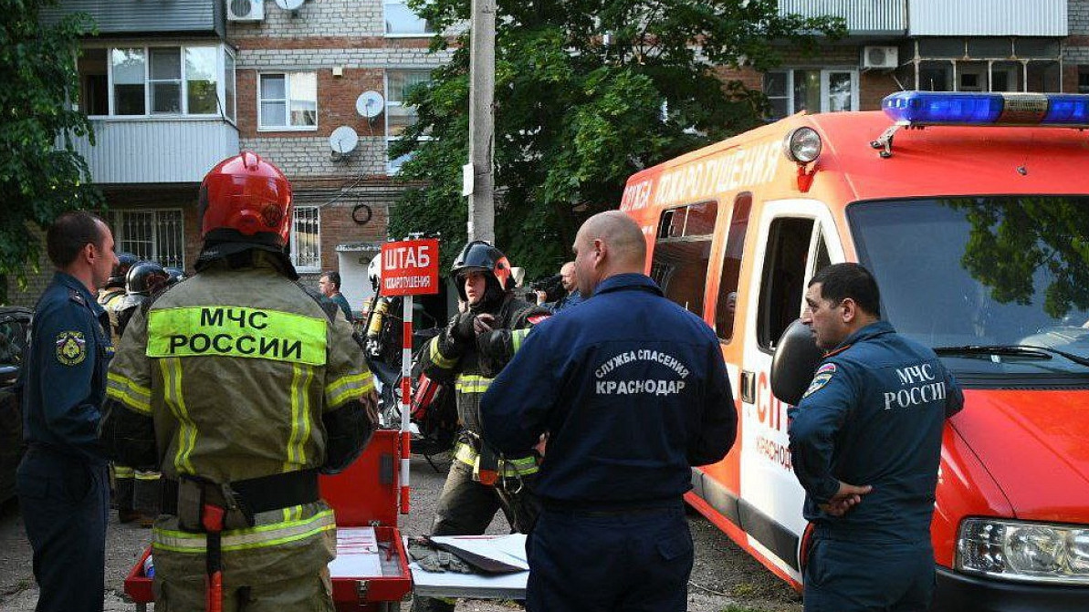 СК начал проверку в связи с хлопком газа в многоэтажке в Краснодаре