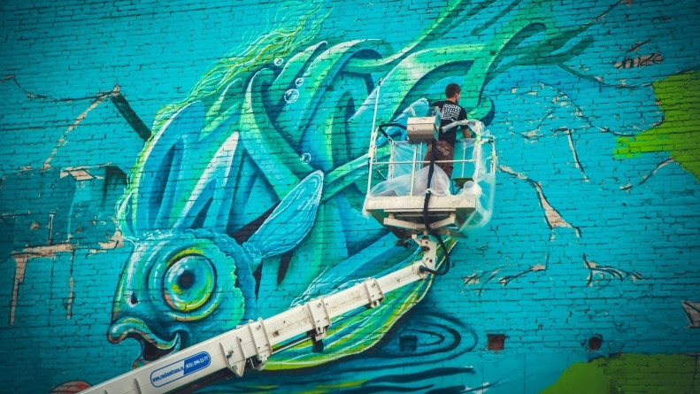 Граффити тоже искусство: как в Краснодаре поддерживают стрит-арт художников