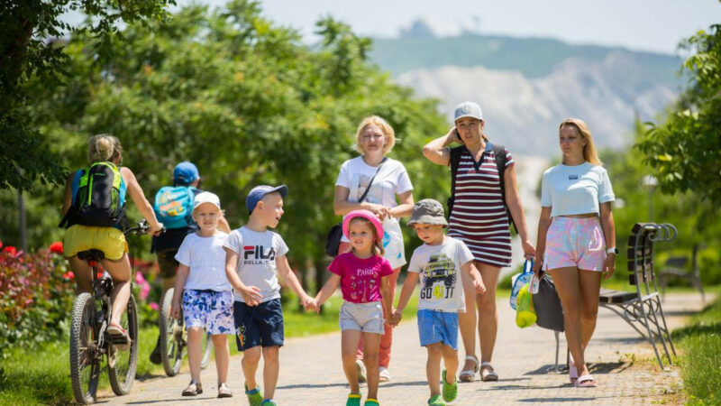 С начала года турпоток в Анапу вырос на 8%