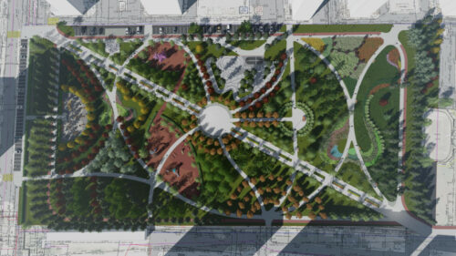 На зеленую зону в микрорайоне Молодежный в Краснодаре направят более 217 млн рублей