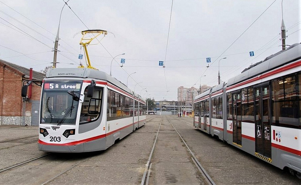 Краснодар в 2022 году получит на обновление парка трамваев 1 млрд рублей