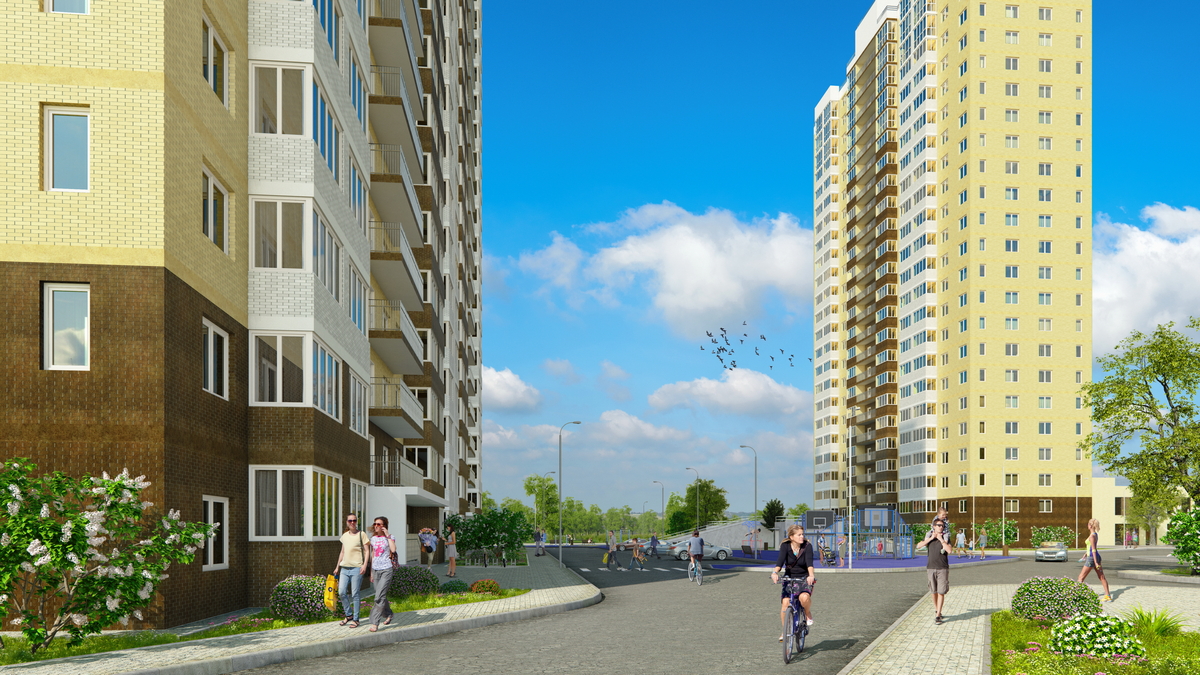 В Краснодаре построят жилой комплекс комфорт-класса «Улыбка»