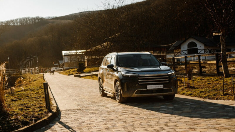 Тест-драйв EXEED по бездорожью